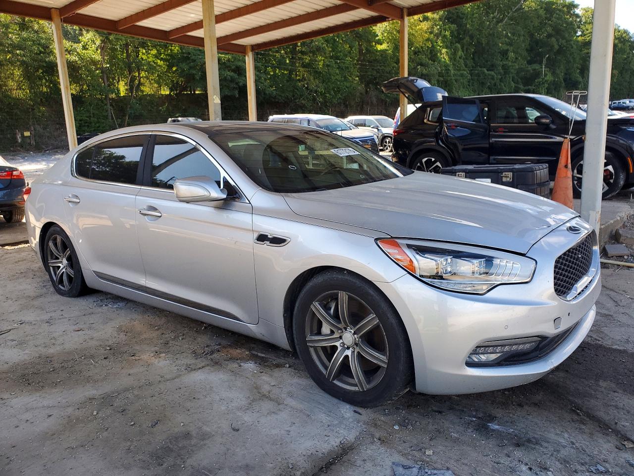 2015 Kia K900 Luxury Серебряный vin: KNALW4D48F6017096