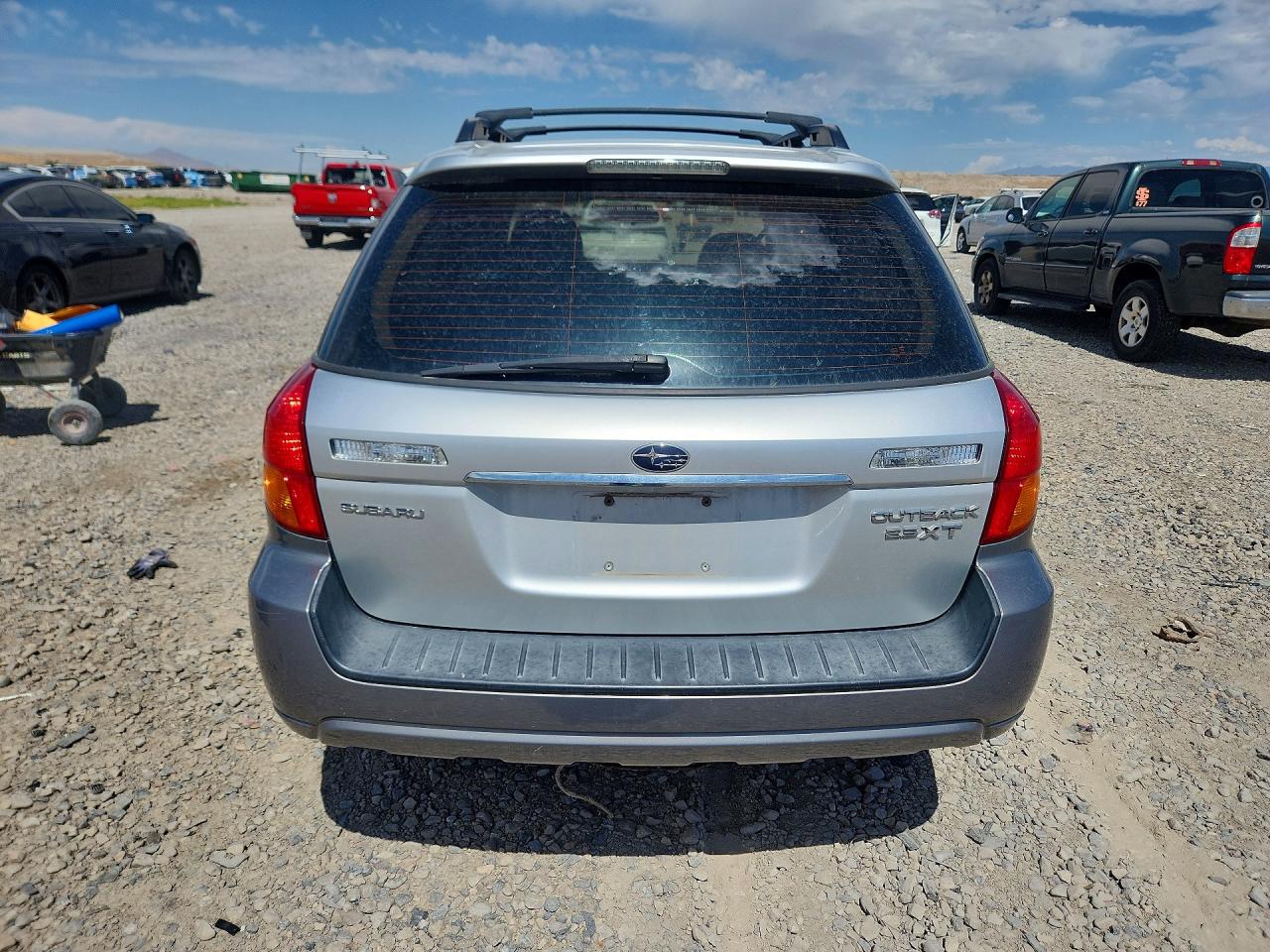 2007 Subaru Legacy Outback Silver vin: 4S4BP63C574336318