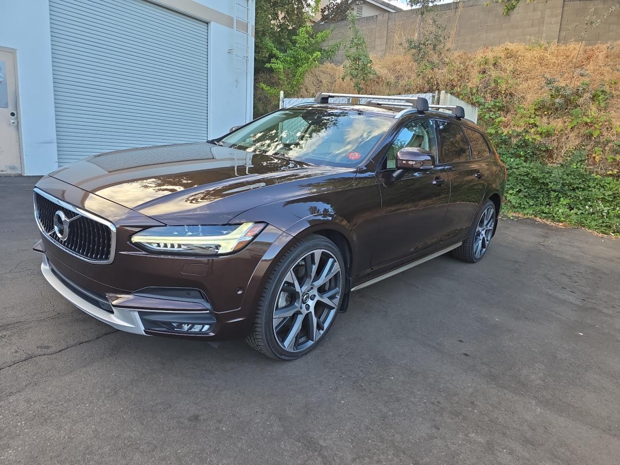 2017 Volvo V90 Cross Country T6 Inscription Brown vin: YV4A22NL3H1001417