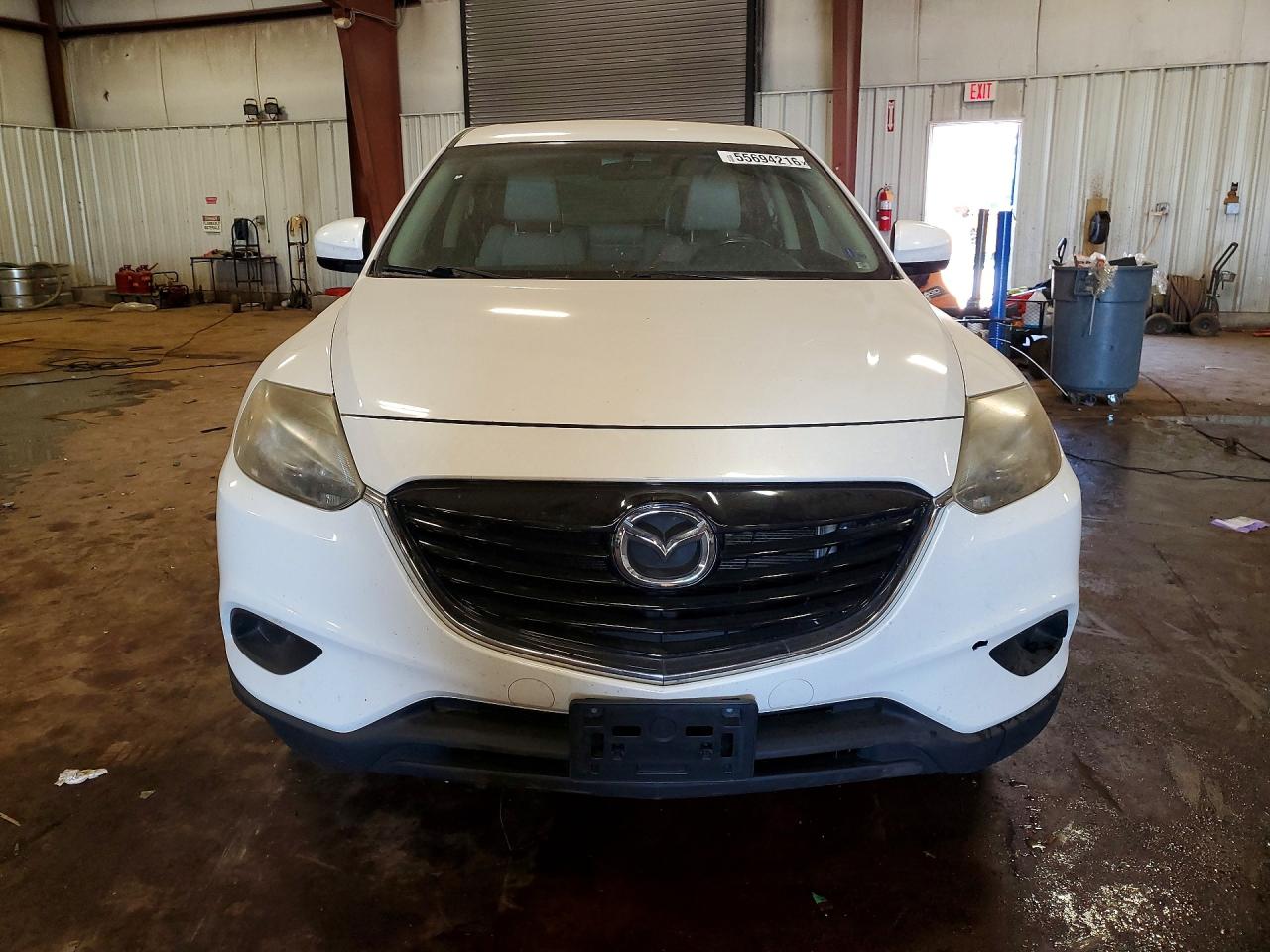 2015 Mazda Cx-9 Touring White vin: JM3TB3CA8F0451433