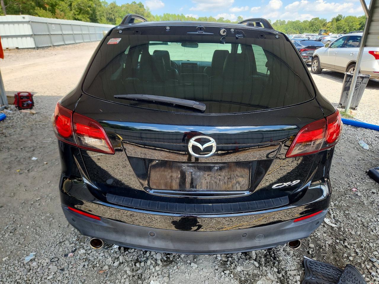 2013 Mazda Cx-9 Touring Black vin: JM3TB2CAXD0424497