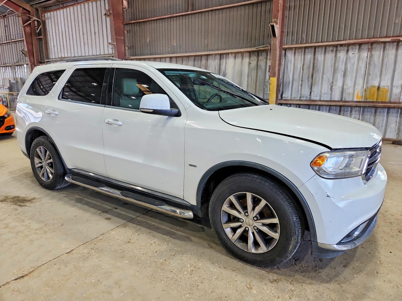 2014 Dodge Durango Limited White vin: 1C4SDHDT7EC588193