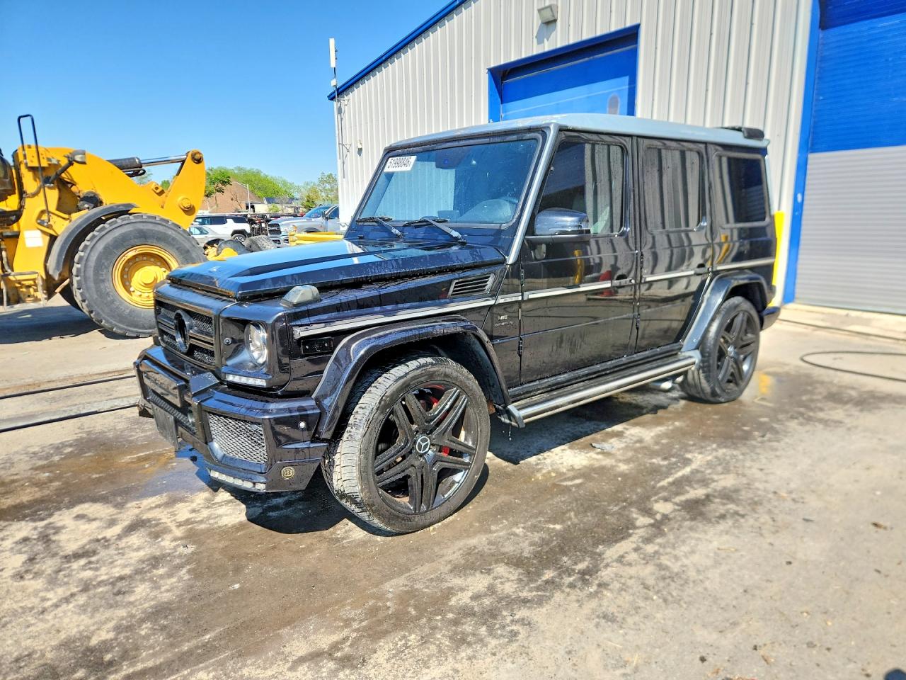 2013 Mercedes-benz G 63 Amg Черный vin: WDCYC7DF2DX209099