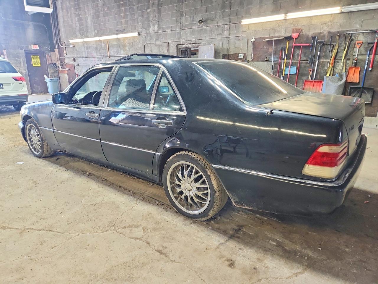 1994 Mercedes-benz S 500 Black vin: WDBGA51E7RA153080