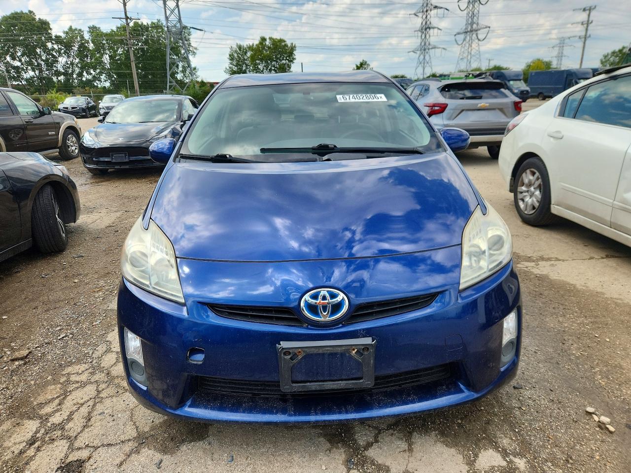 2010 Toyota Prius Ii Blue vin: JTDKN3DU3A5202828
