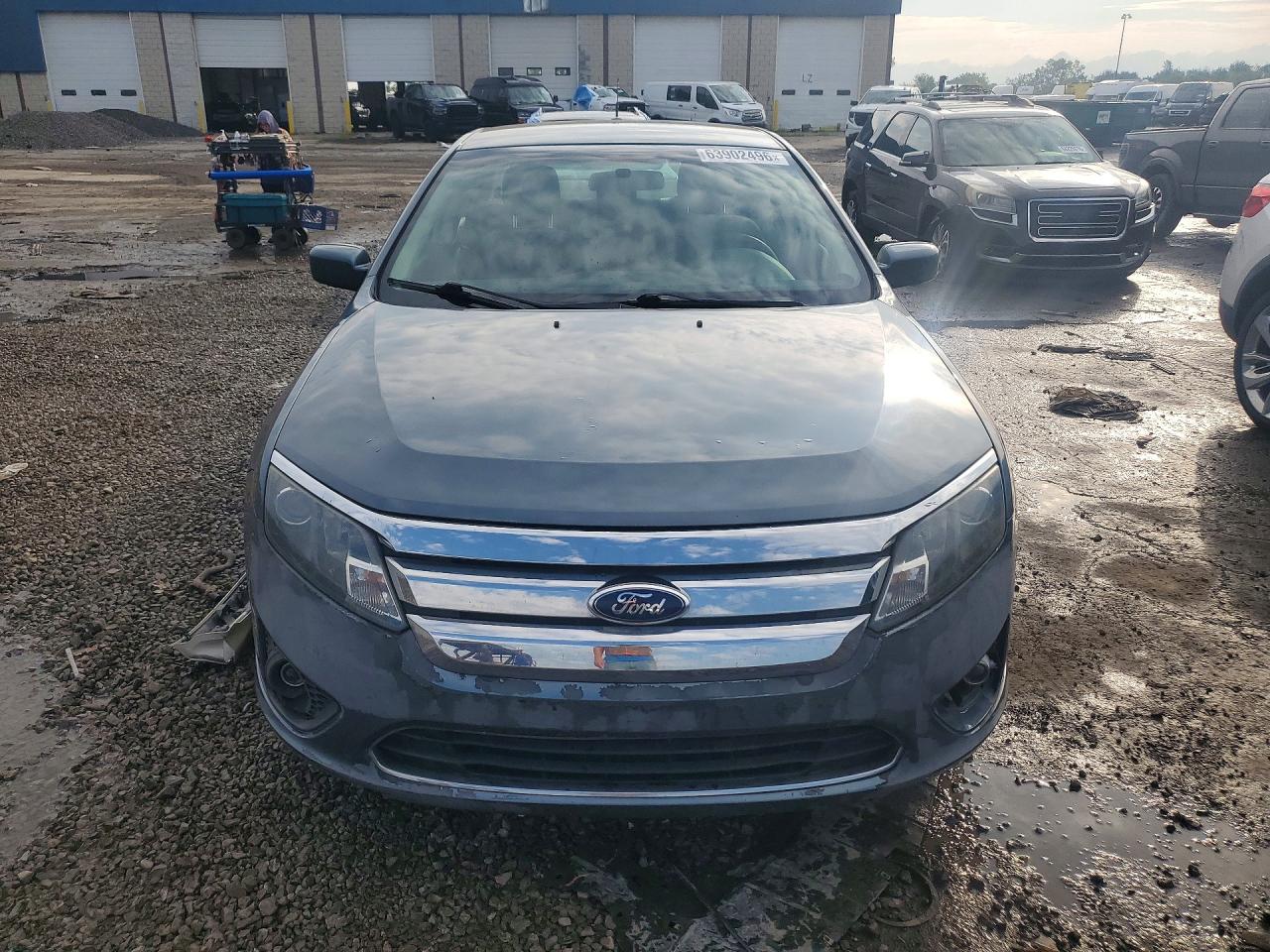 2012 Ford Fusion Se Blue vin: 3FAHP0HG8CR224093