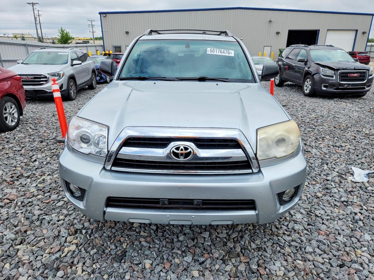 2007 Toyota 4runner Sr5 Silver vin: JTEBU14RX70118820