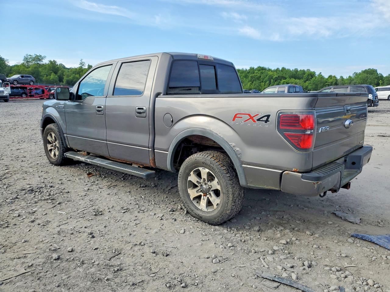 2012 Ford F150 Supercrew Gray vin: 1FTFW1EF1CKD34932