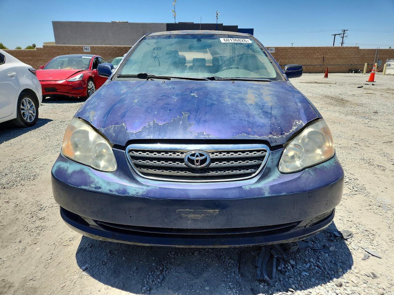 2005 Toyota Corolla Le Blue vin: 1NXBR32E35Z516650