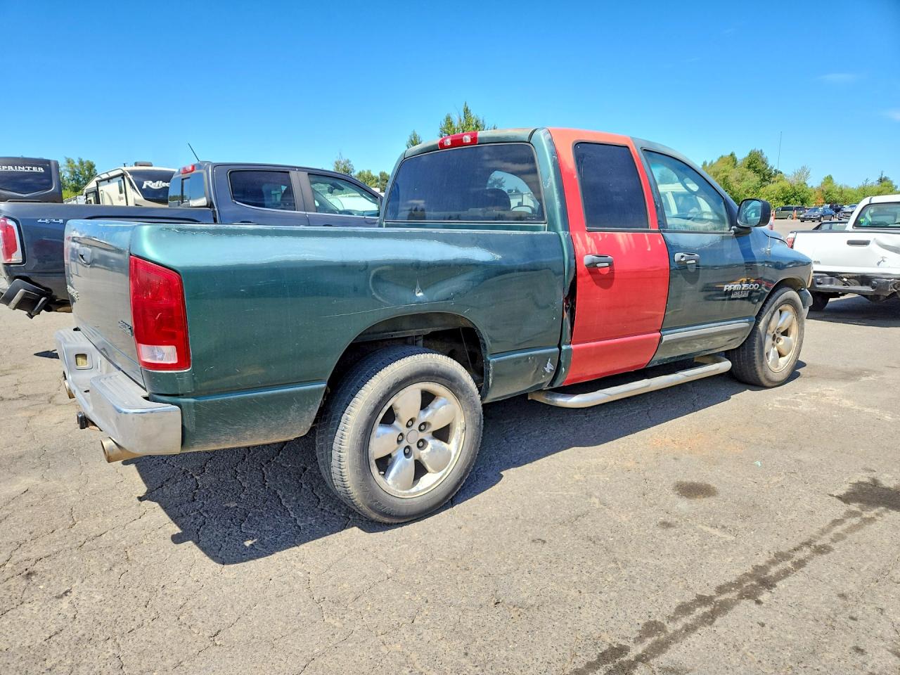 2002 Dodge Ram 1500 Green vin: 1D7HA18Z92S689333