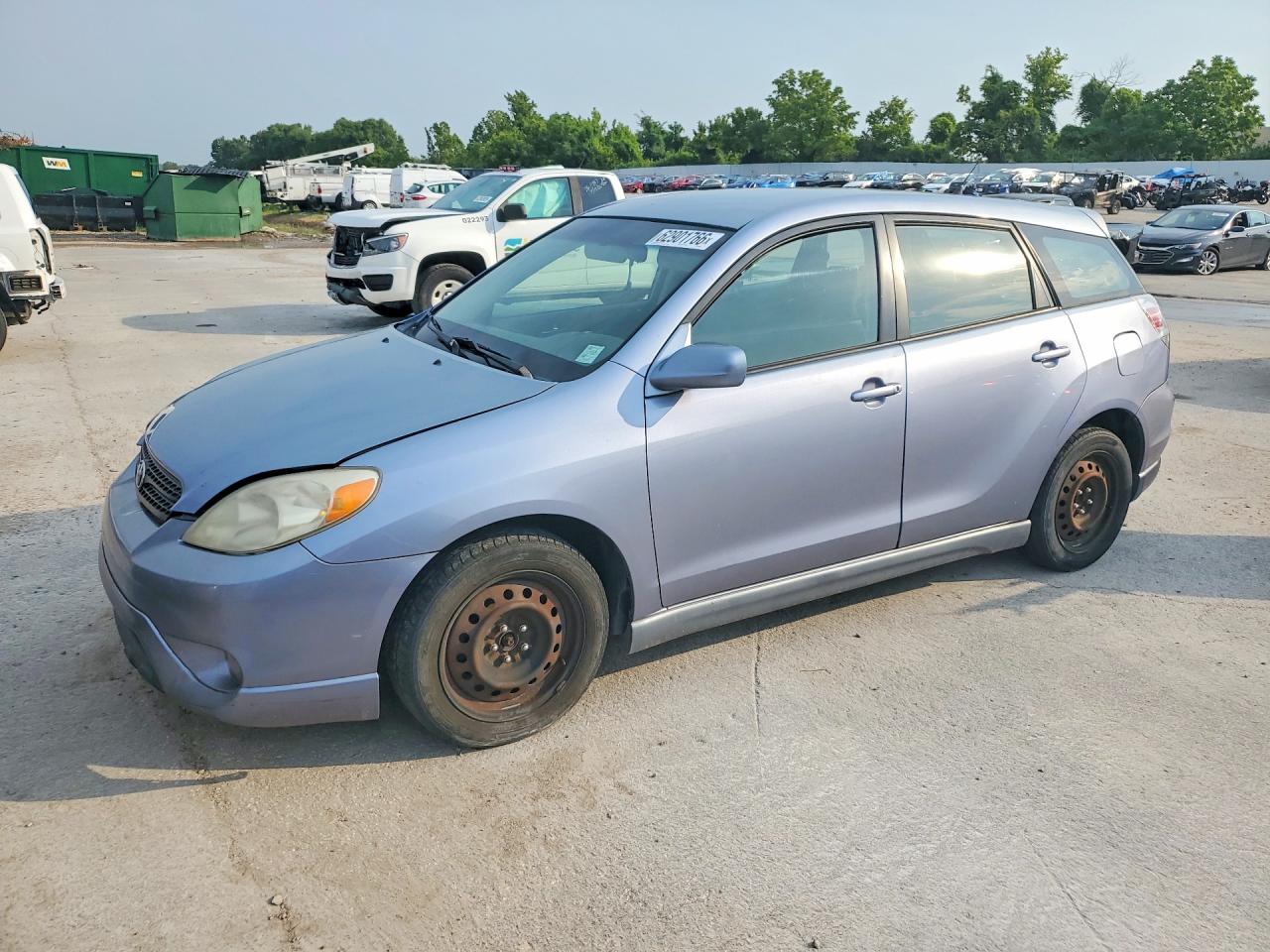 2007 Toyota Matrix Xr Blue vin: 2T1KR32EX7C643707