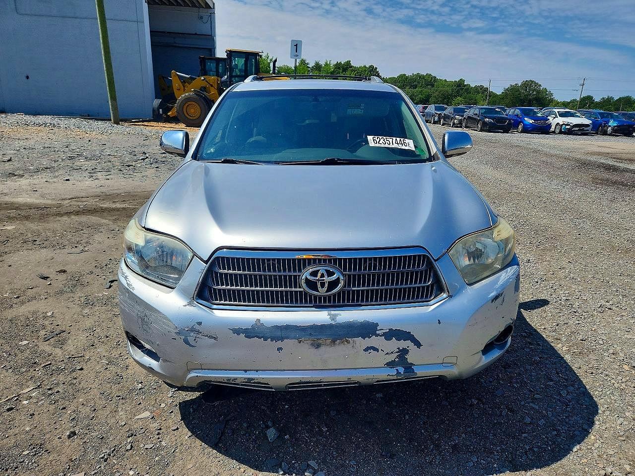 2009 Toyota Highlander Hybrid Limited Silver vin: JTEEW44AX92034216