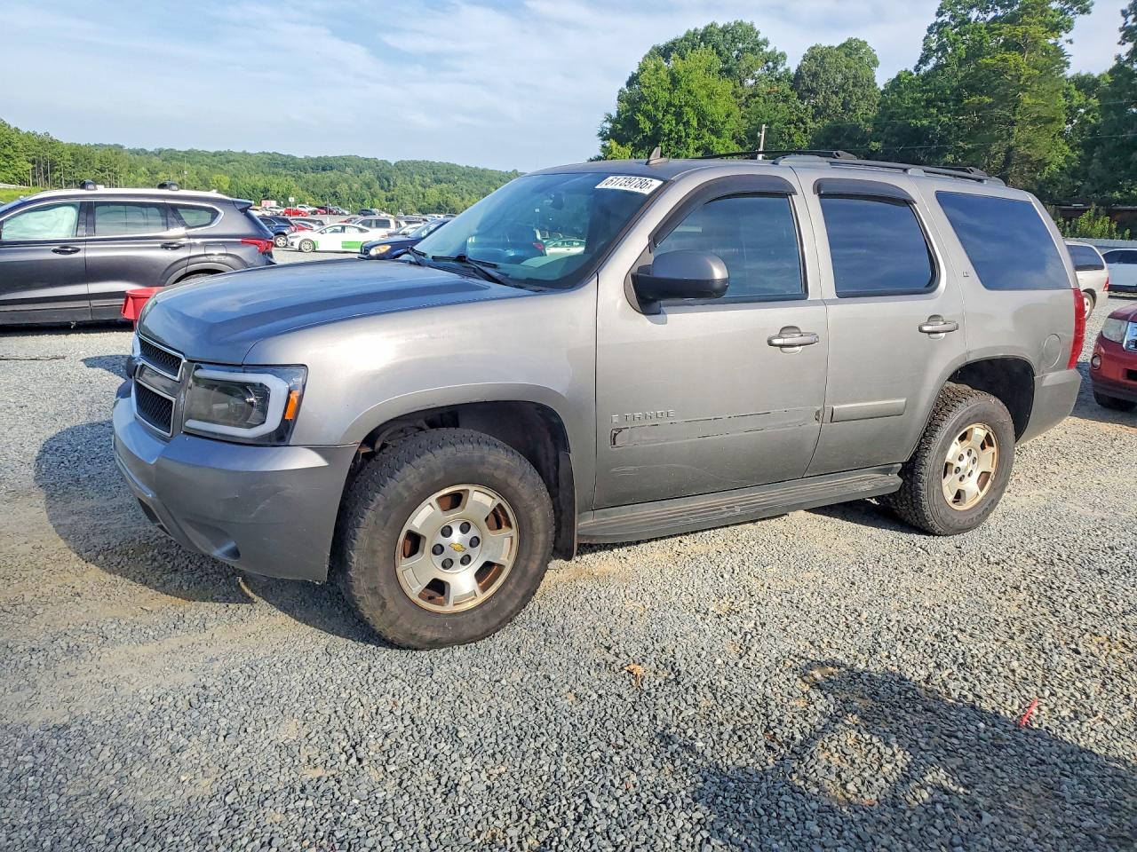 2009 Chevrolet Tahoe K1500 Lt Gray vin: 1GNFK23019R173649