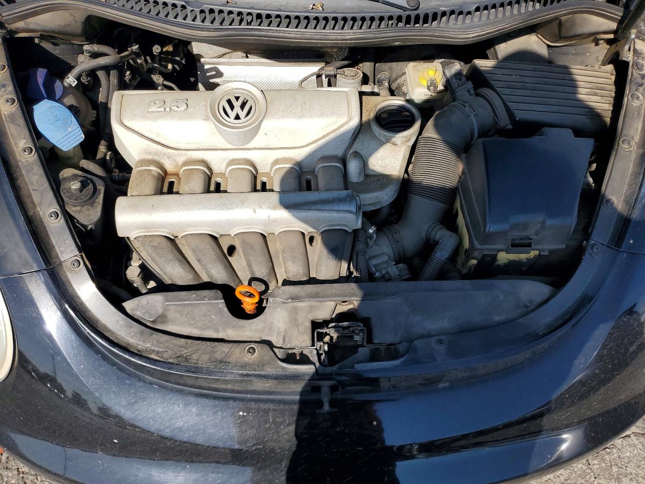 2009 Volkswagen New Beetle S Black vin: 3VWRG31C49M513420