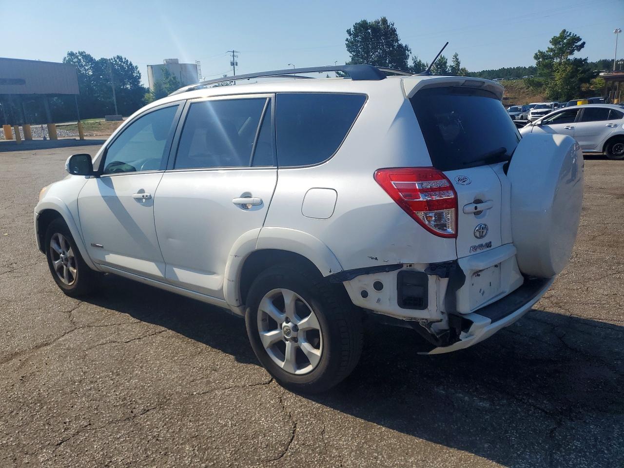 2012 Toyota Rav4 Limited White vin: 2T3DK4DVXCW090170