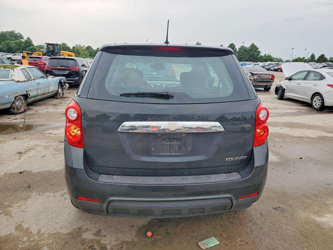 2014 Chevrolet Equinox Ls Gray vin: 2GNALAEK6E6267189