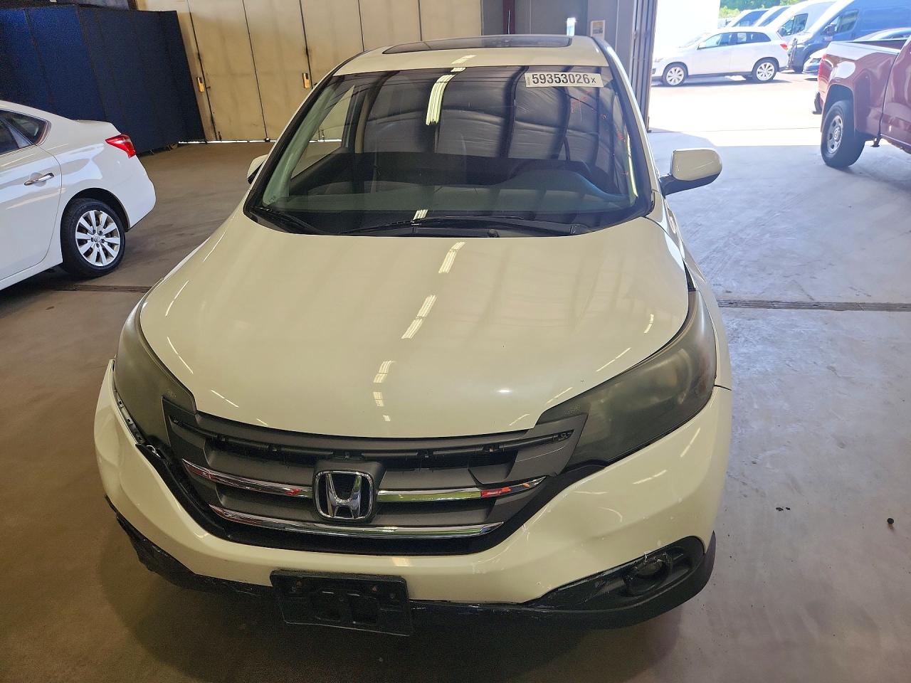 2014 Honda Cr-v Ex Белый vin: 5J6RM3H53EL007005