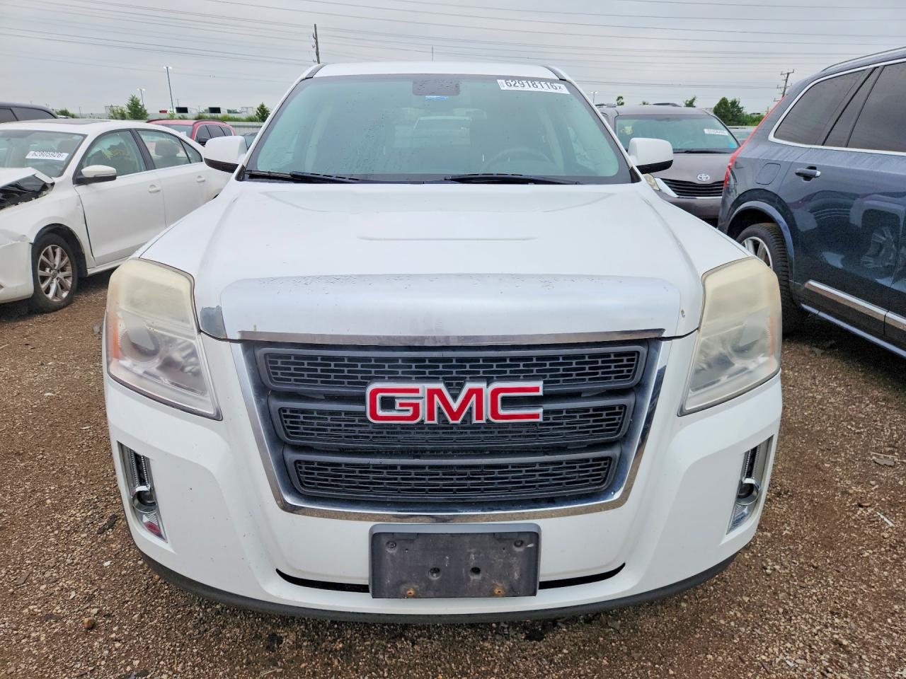 2012 Gmc Terrain Sle Белый vin: 2GKALMEK5C6386251