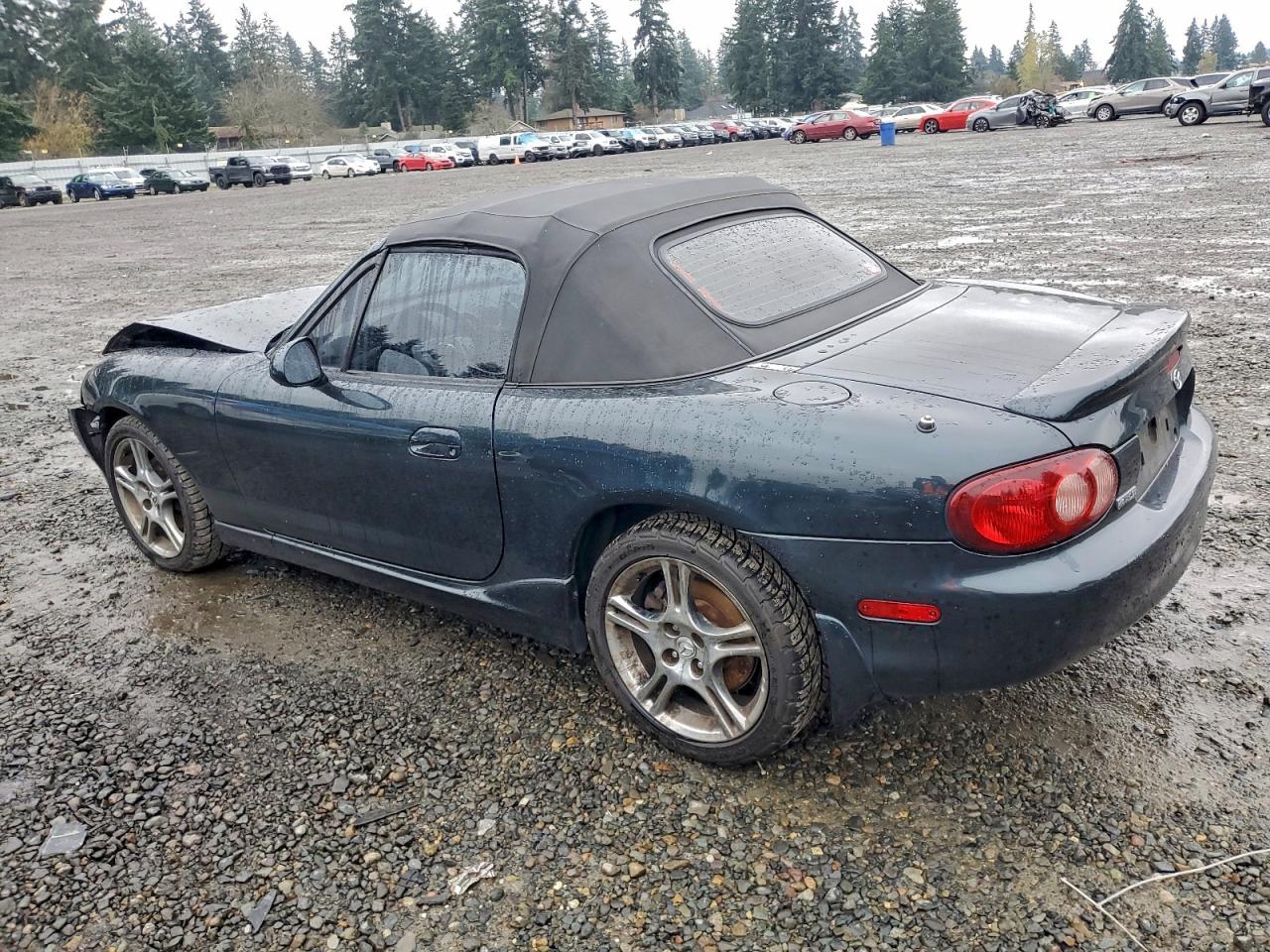 2005 Mazda Mx-5 Miata Base Charcoal vin: JM1NB353750414159