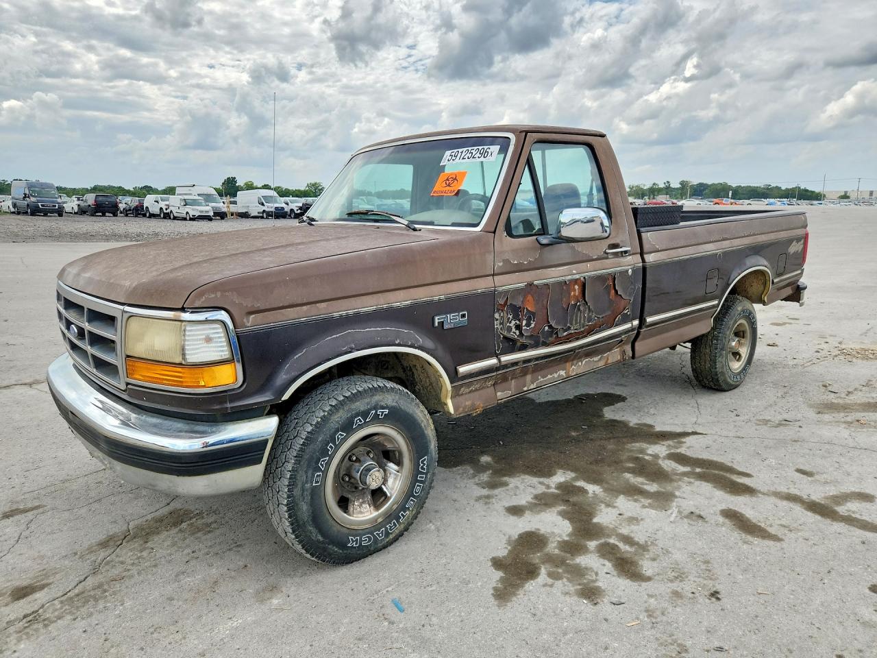 1993 Ford F150 Brown vin: 1FTEF14NXPNA56931