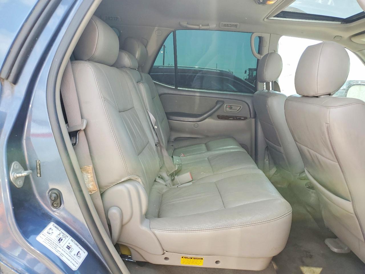 2006 Toyota Sequoia Sr5 Blue vin: 5TDBT44A06S262780