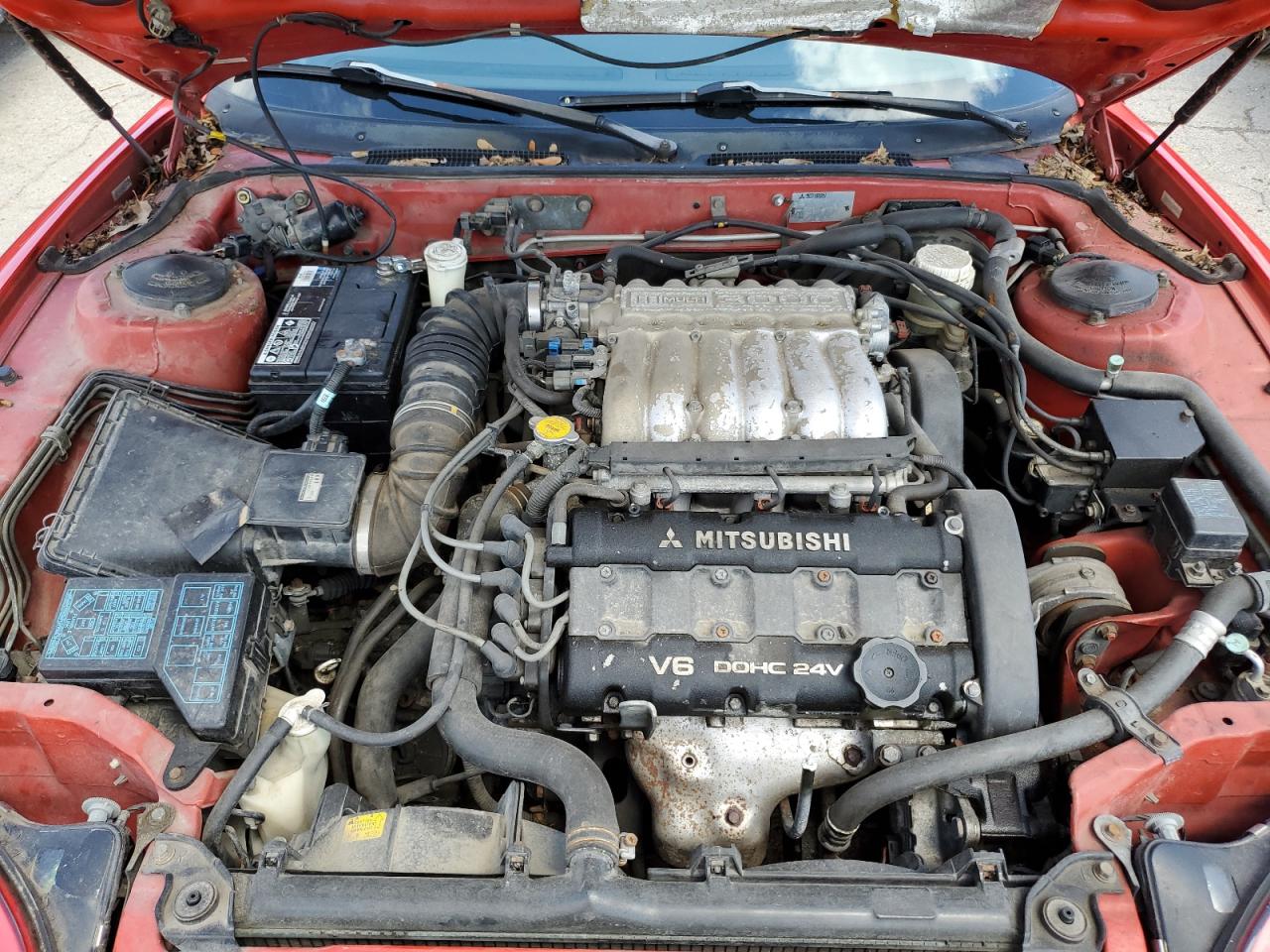 1995 Mitsubishi 3000 Gt Sl Красный vin: JA3AM54J1SY001640