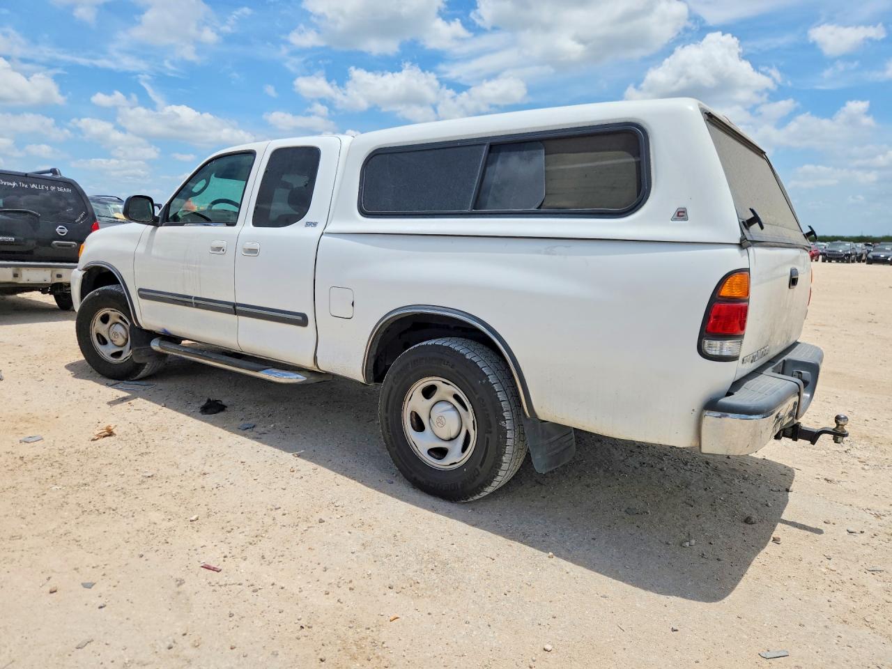 2003 Toyota Tundra Access Cab Sr5 White vin: 5TBRN34173S420829