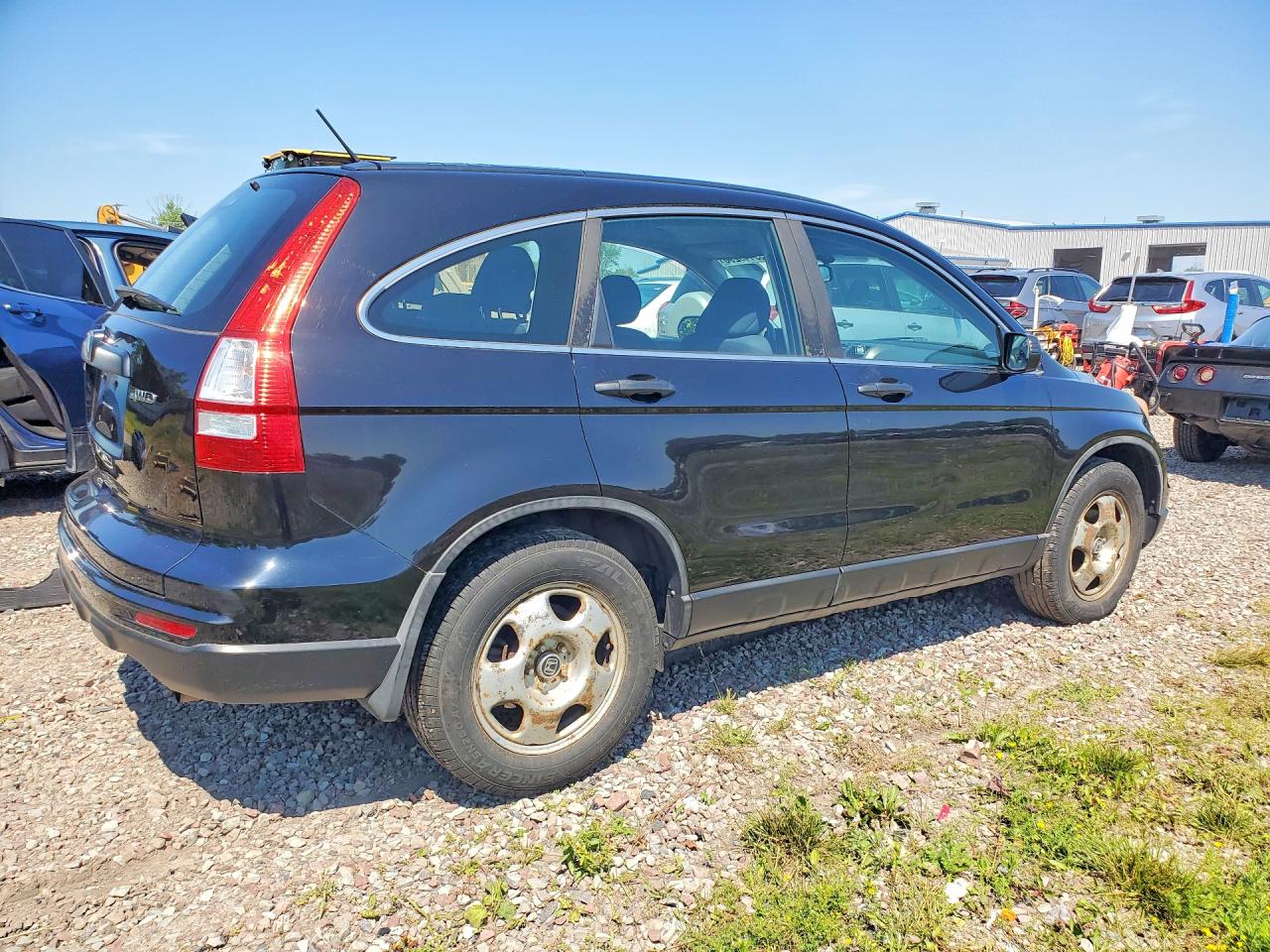 2010 Honda Cr-v Lx Black vin: 5J6RE4H36AL095544