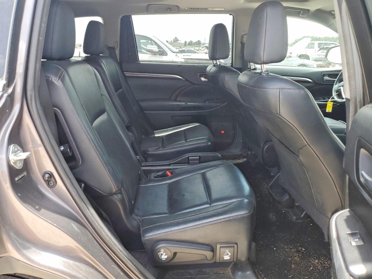2014 Toyota Highlander Limited Gray vin: 5TDDKRFH6ES017662