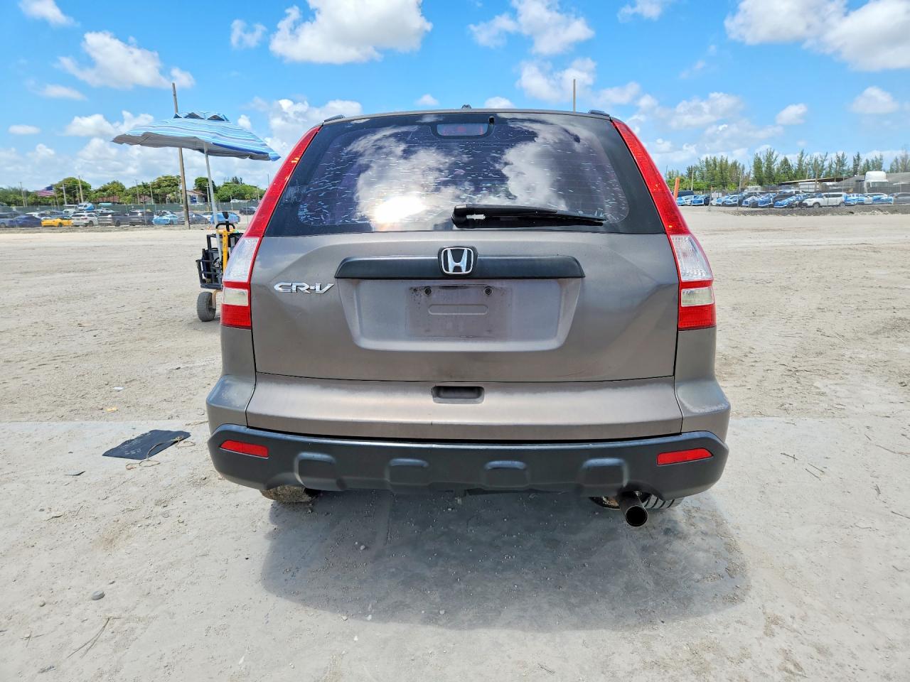2009 Honda Cr-v Lx Gray vin: 5J6RE38369L005055