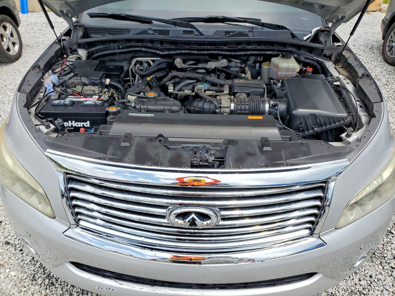 2011 Infiniti Qx56 Base Серебряный vin: JN8AZ2NC1B9300285