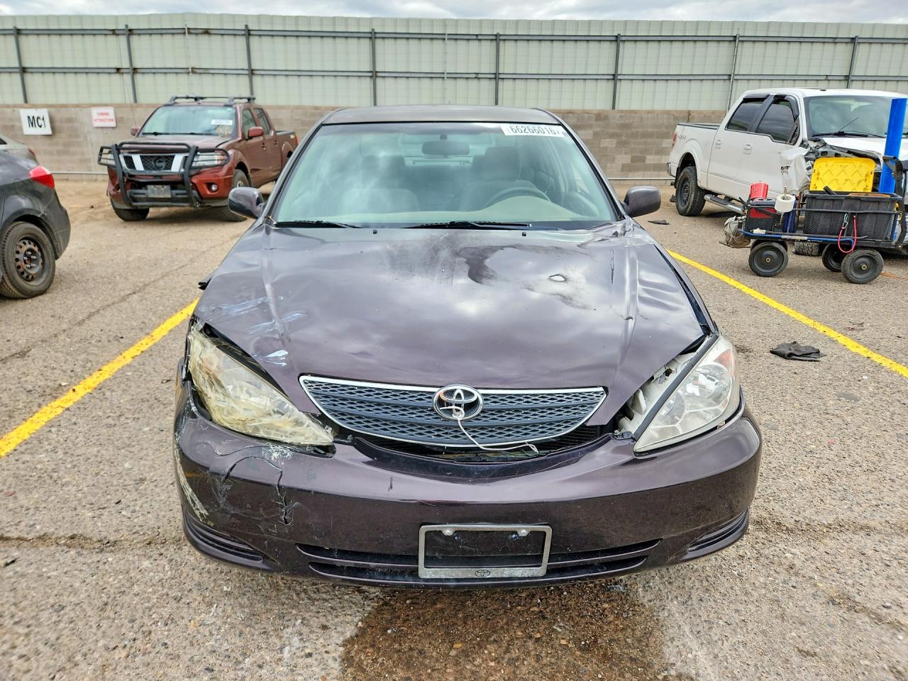 2003 Toyota Camry Le Maroon vin: 4T1BE32K53U766423