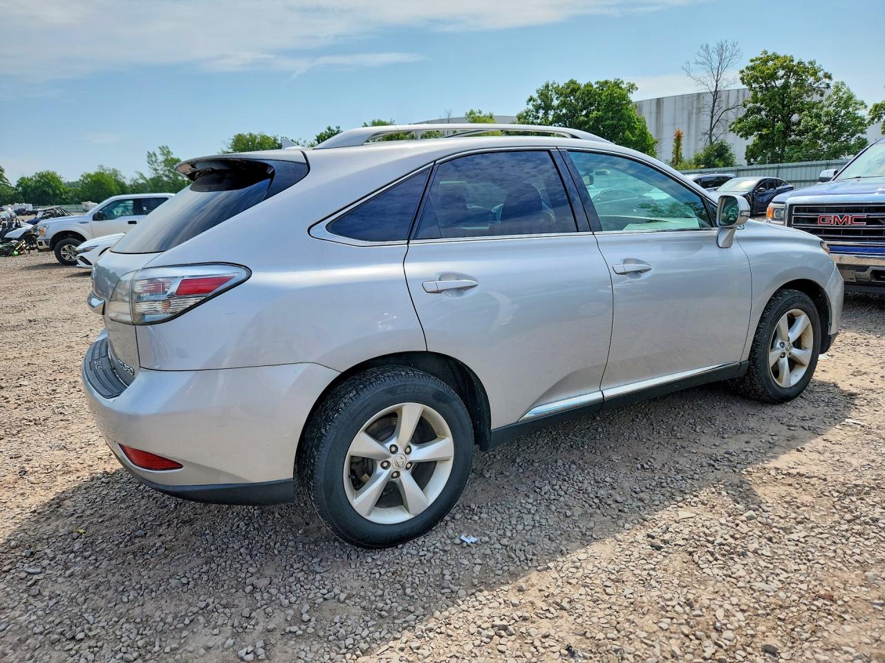 2010 Lexus Rx 350 Серебряный vin: 2T2BK1BA8AC011460
