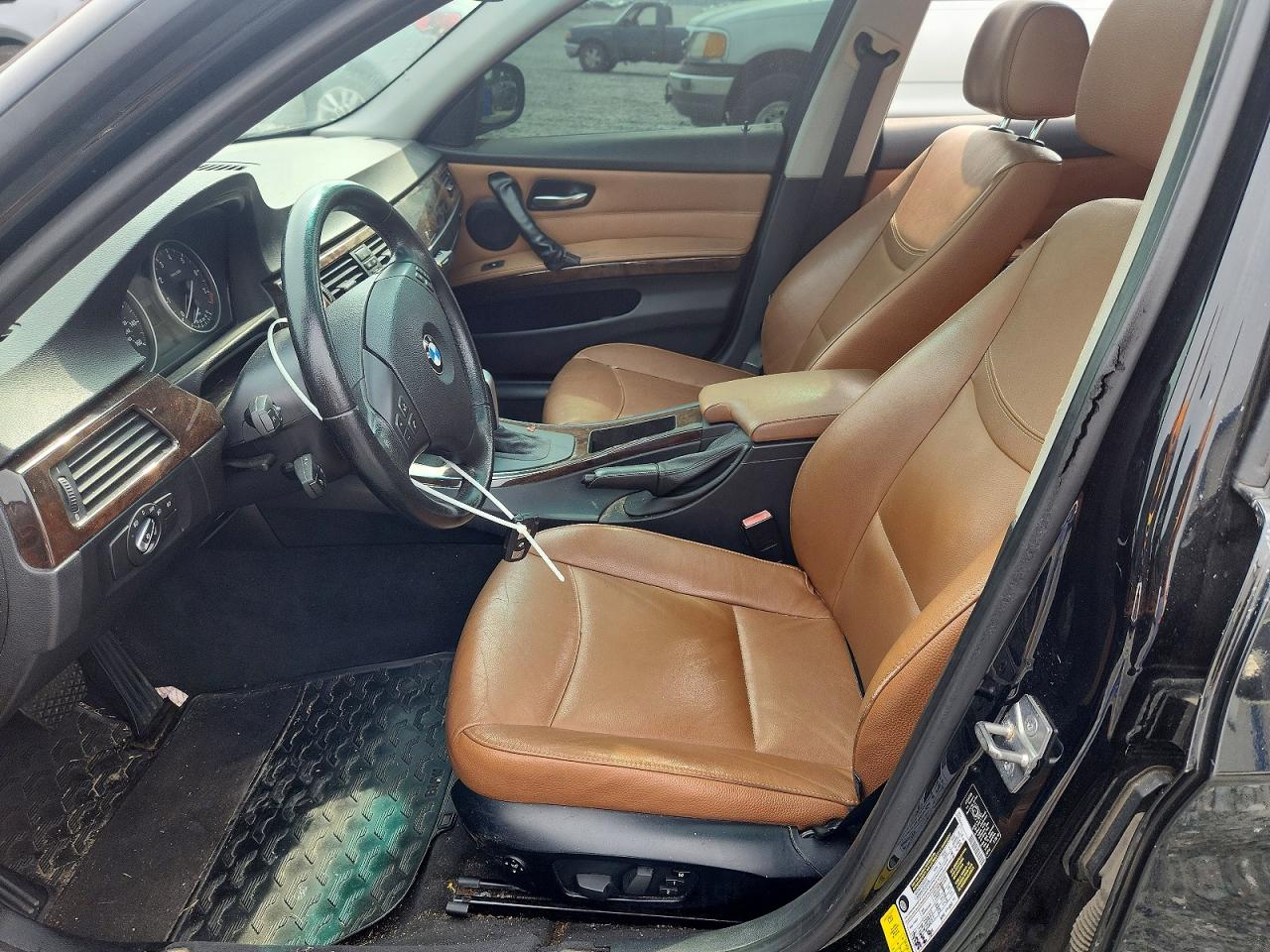 2011 Bmw 328 I Sulev Черный vin: WBAPH5G52BNM80163