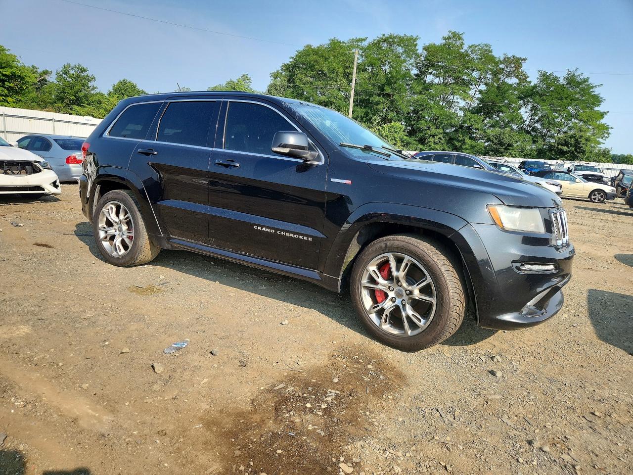 2012 Jeep Grand Cherokee Srt-8 Черный vin: 1C4RJFDJ4CC285136