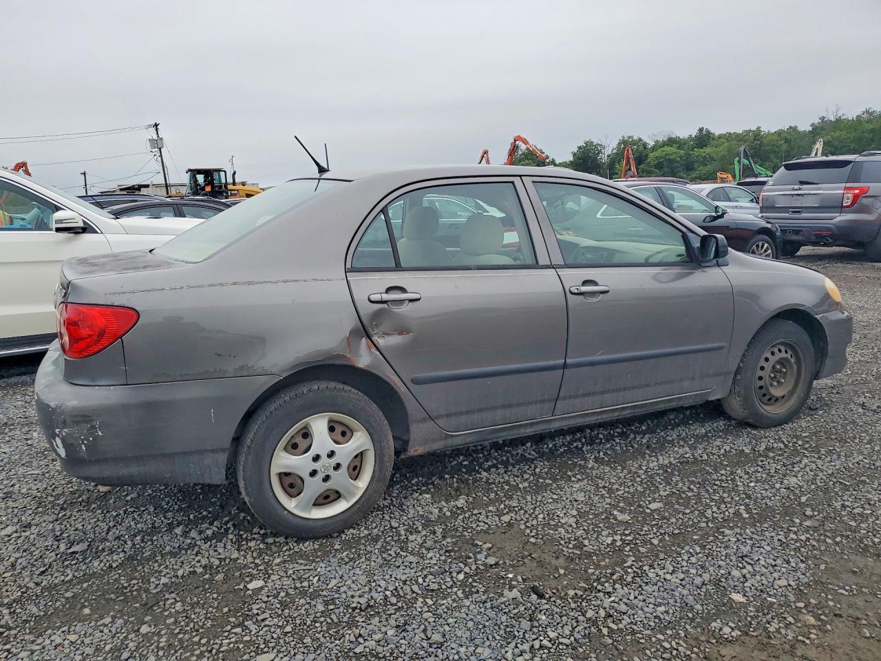 2006 Toyota Corolla Ce Gray vin: 1NXBR32E76Z697396