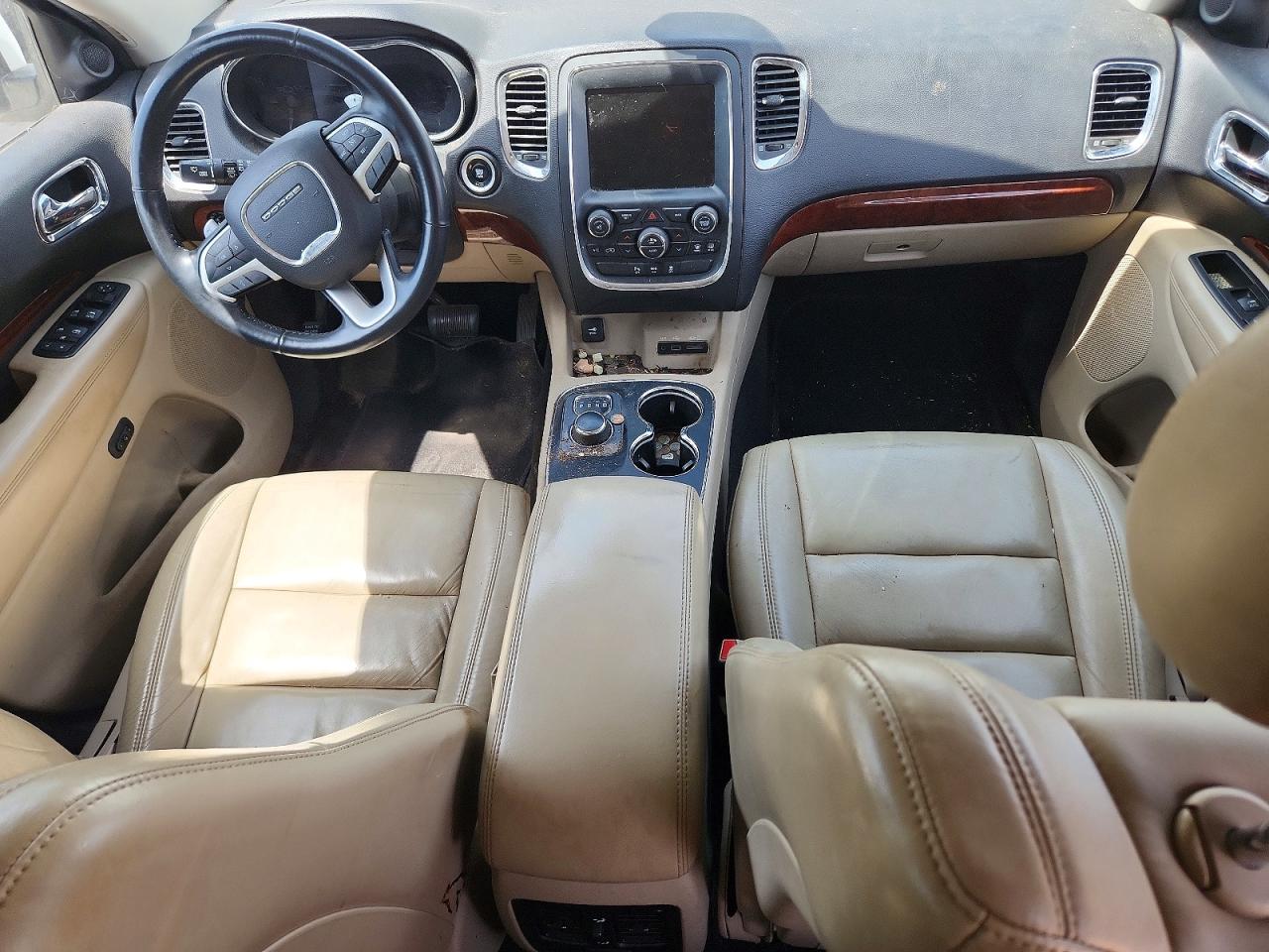 2014 Dodge Durango Limited White vin: 1C4RDHDG0EC520402