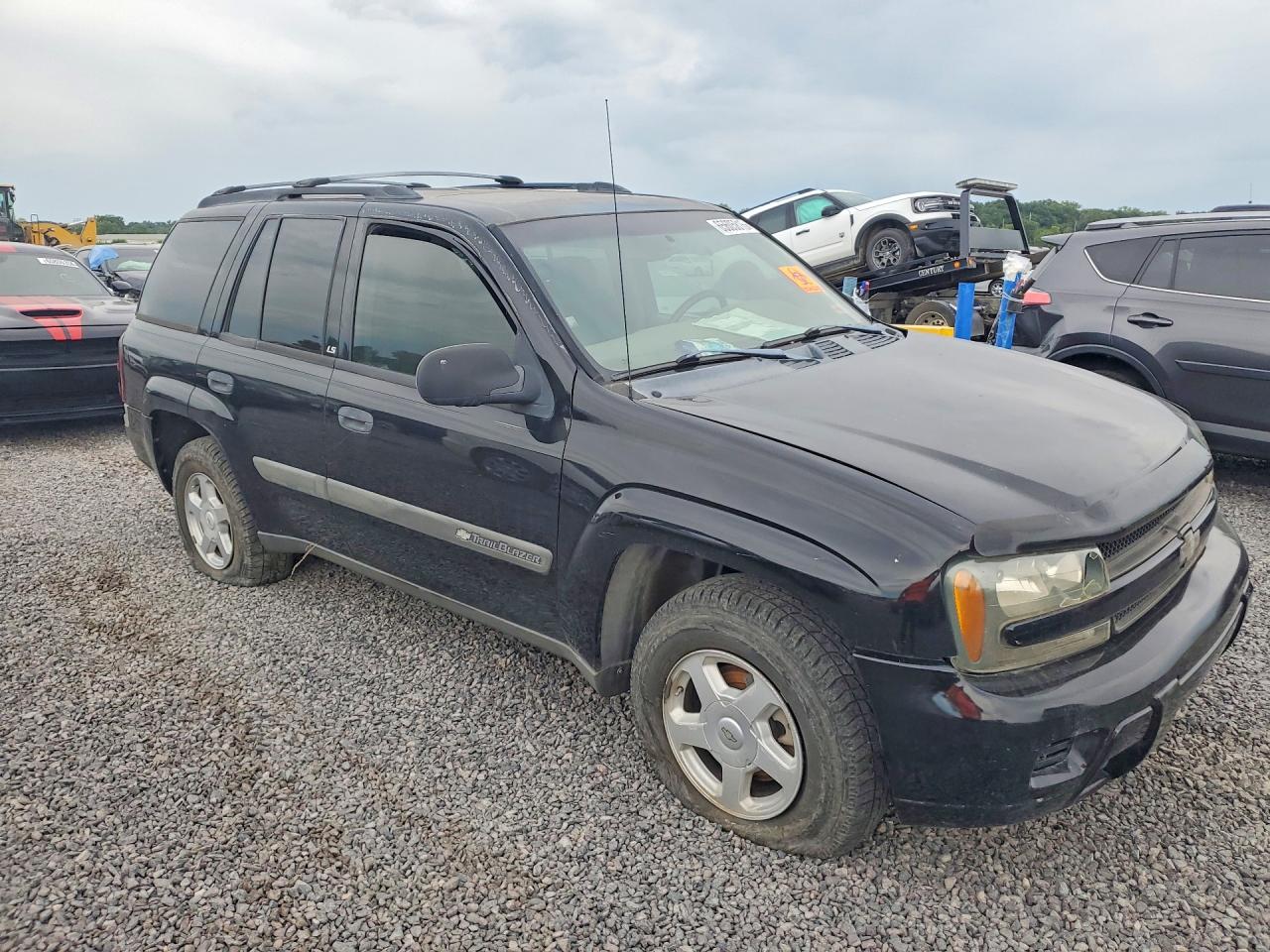 2003 Chevrolet Trailblazer Black vin: 1GNDT13S232161493