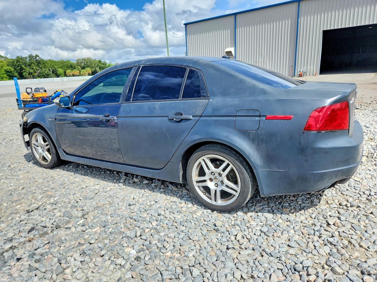 2005 Acura Tl Gray vin: 19UUA65585A079085