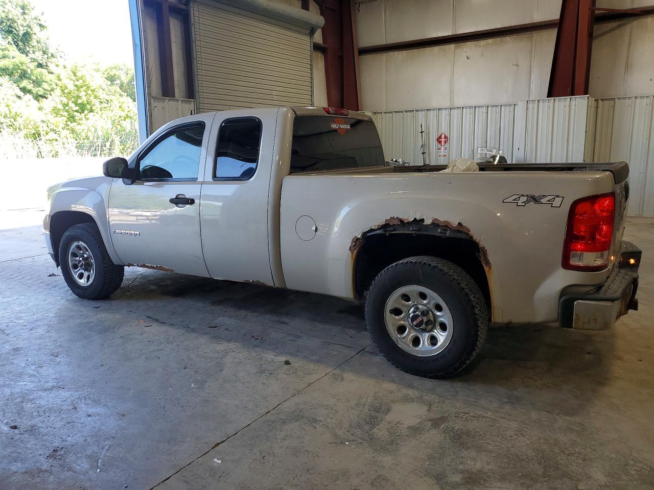 2009 Gmc Sierra K1500 Gray vin: 1GTEK19C59Z137527
