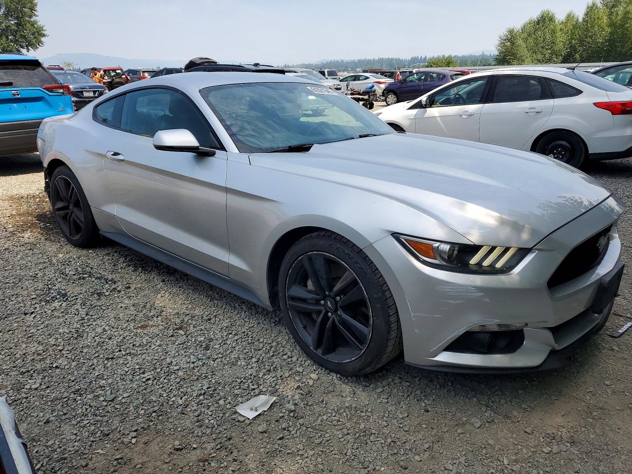 2015 Ford Mustang Silver vin: 1FA6P8TH1F5339390