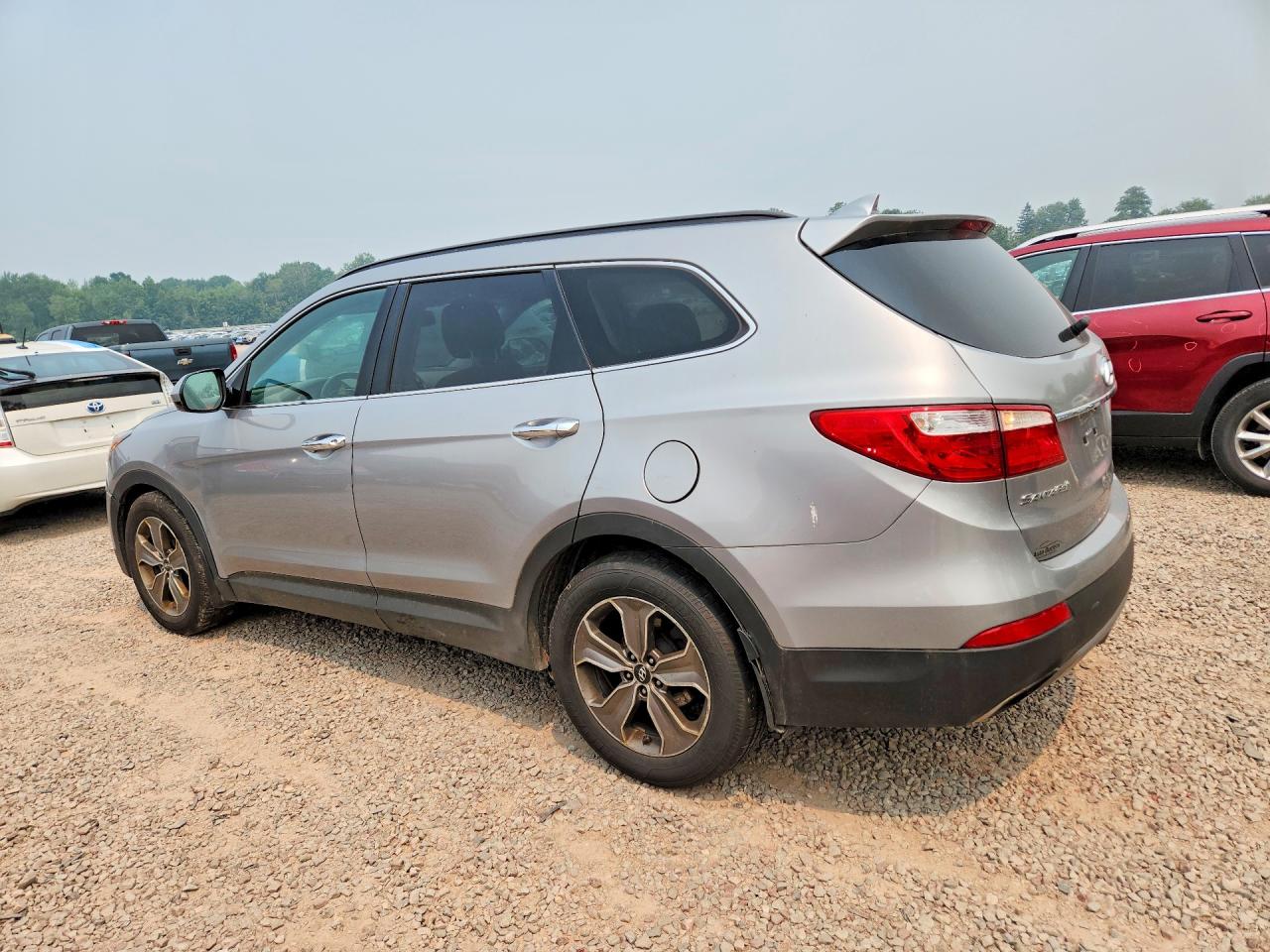 2014 Hyundai Santa Fe Gls Silver vin: KM8SMDHF5EU079819