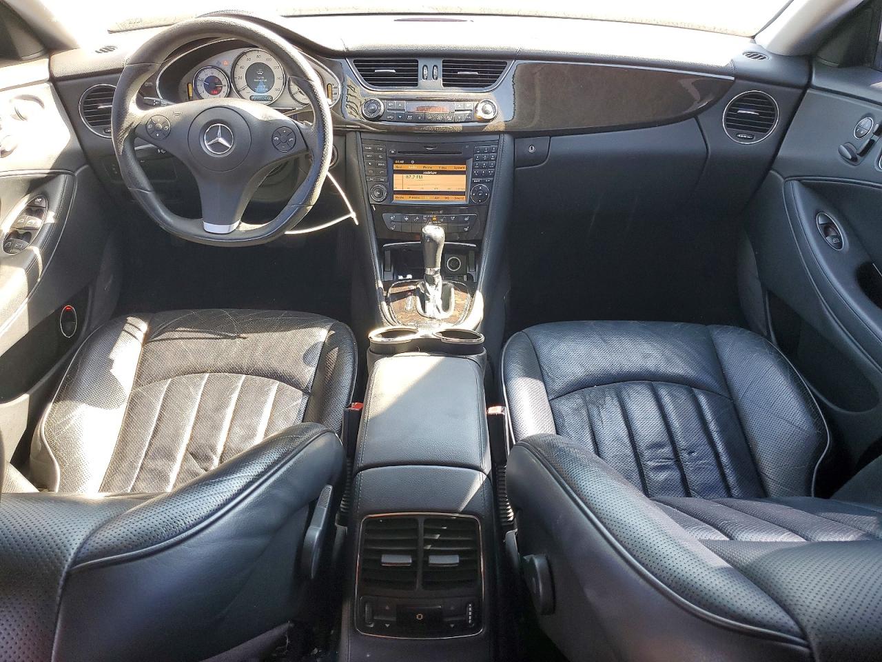 2009 Mercedes-benz Cls 550 Black vin: WDDDJ72X19A146213