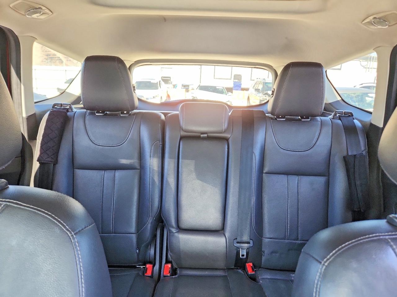 2013 Ford Escape Titanium Red vin: 1FMCU0J95DUC01725