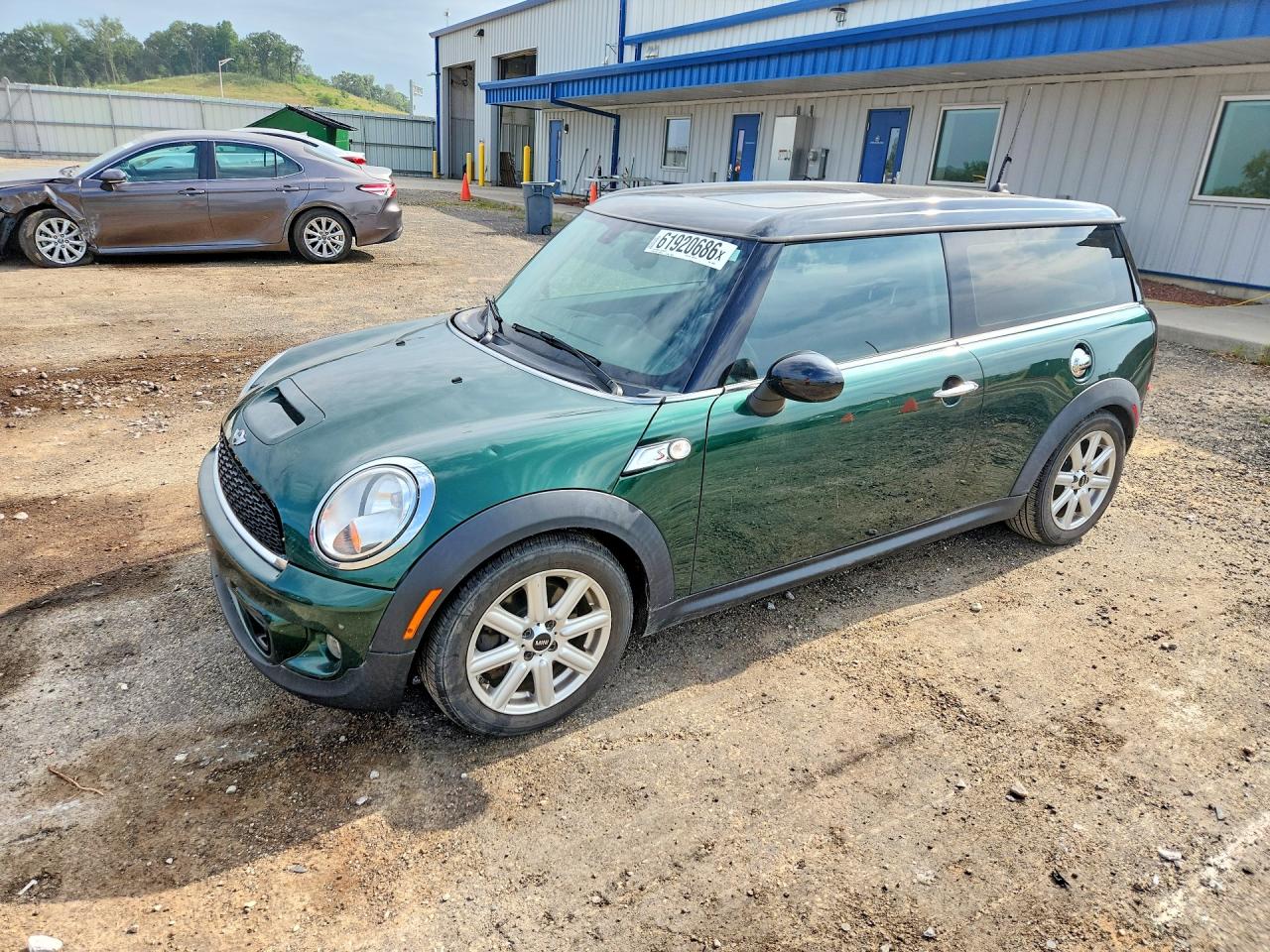 2014 Mini Cooper S Clubman Green vin: WMWZG3C54ETY33458