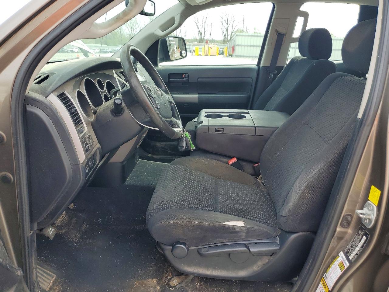 2010 Toyota Tundra Double Cab Sr5 Brown vin: 5TFUM5F10AX013679