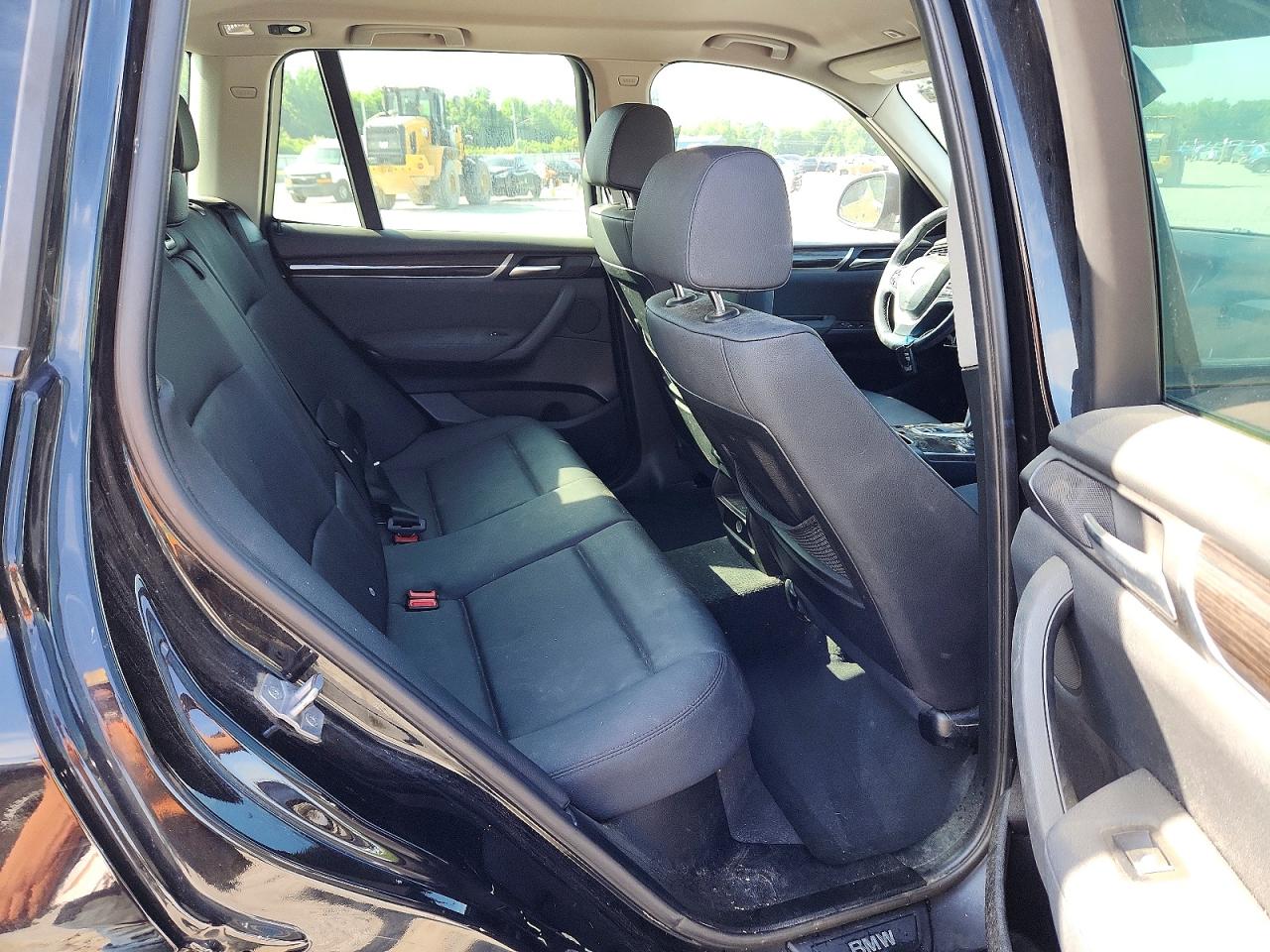 2015 Bmw X3 Sdrive28i Black vin: 5UXWZ7C58F0F75845