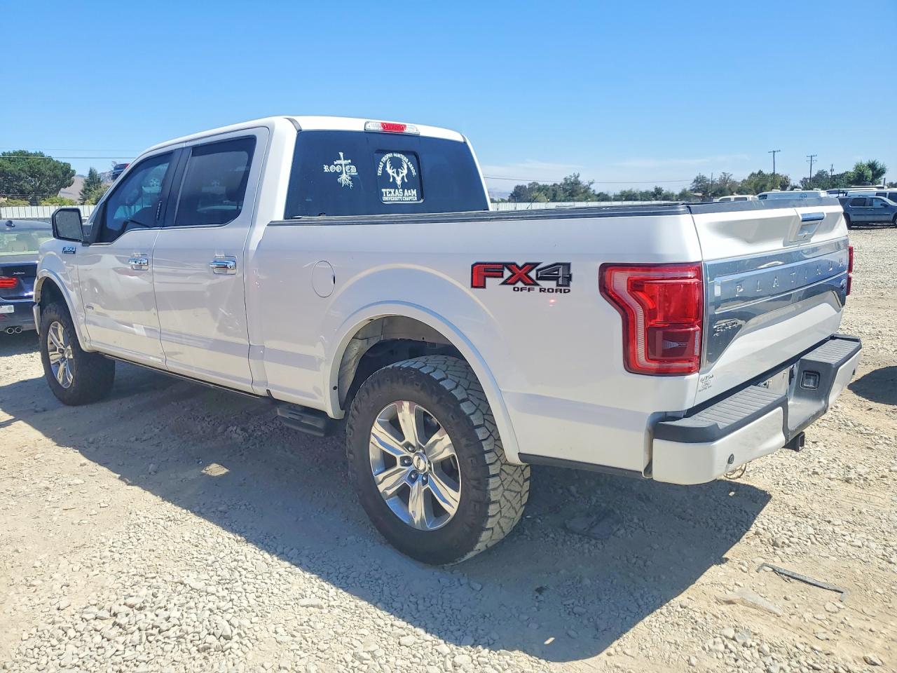 2015 Ford F150 Supercrew White vin: 1FTFW1EG0FFC76575
