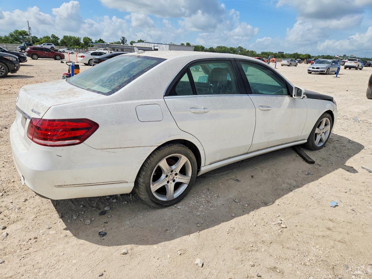 2014 Mercedes-benz E 350 4matic White vin: WDDHF8JBXEA890790
