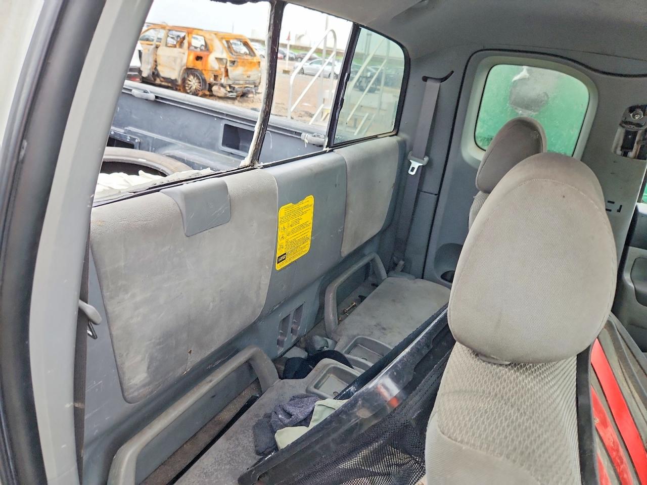 2007 Toyota Tacoma Access Cab White vin: 5TETX22N17Z443121